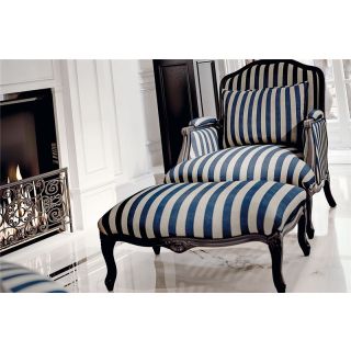 Keoma / Armchairs / Eva: Armchair and Ottoman