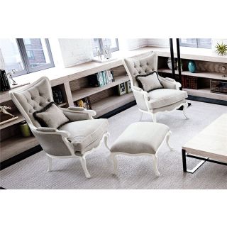 Keoma / Armchairs / Giusi: Armchair and Ottoman