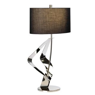 Elstead Lighting / Portable & Desk Lamps / Ribbon 1 Light Table Lamp - Polished Nickel