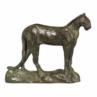 Tom Corbin / Author's sculpture / Leopard #2 S3040-2