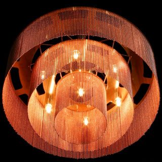 Willowlamp / Semi-Flush Mounts / Three Tier Ø500 Mounted Chandelier