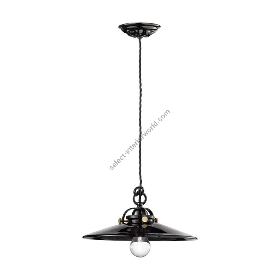 Black finish (cm.: W 31 x D 31 / inch.: W 12.2" x D 12.2")