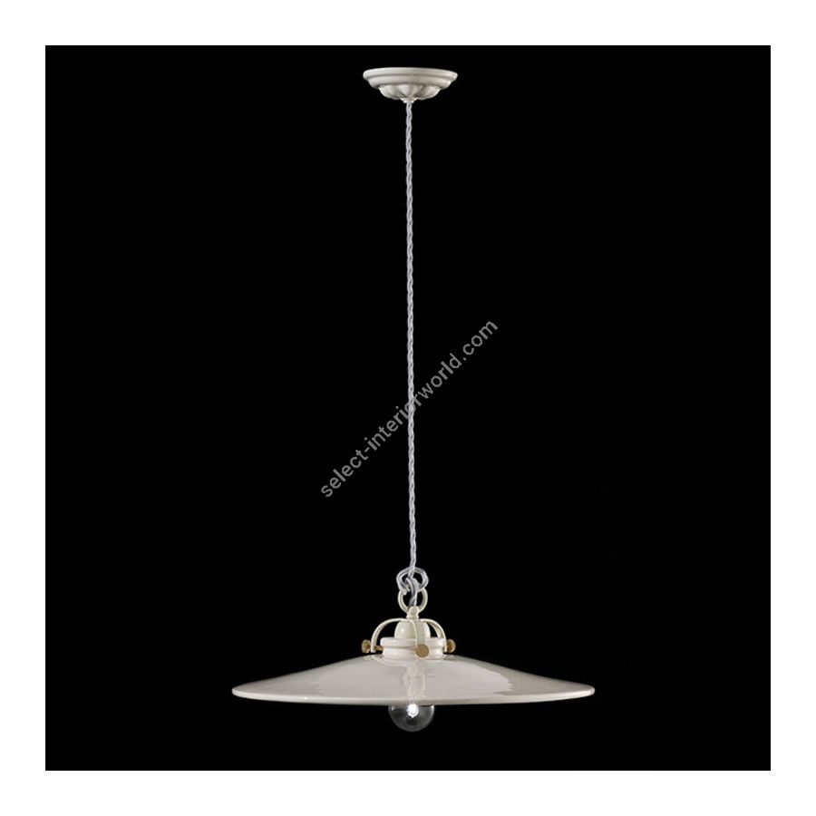 White finish (cm.: W 42 x D 42 / inch.: W 16.5" x D 16.5")