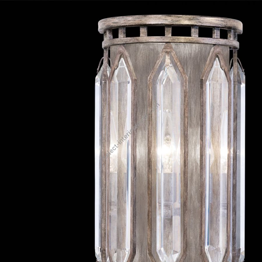 Brown iron patina finish