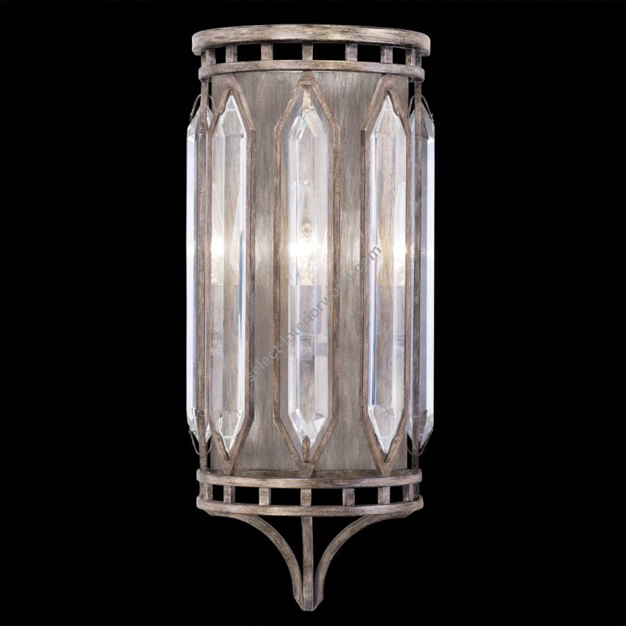 Brown iron patina finish