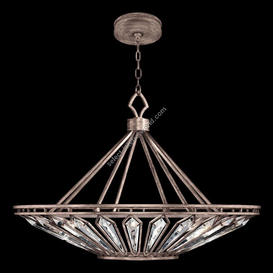 Brown iron patina finish