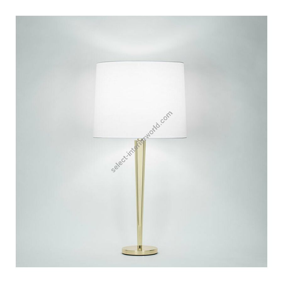 Polished Brass finish (cm.: H 73 x W 30.5 / inch.: 28" x 12")