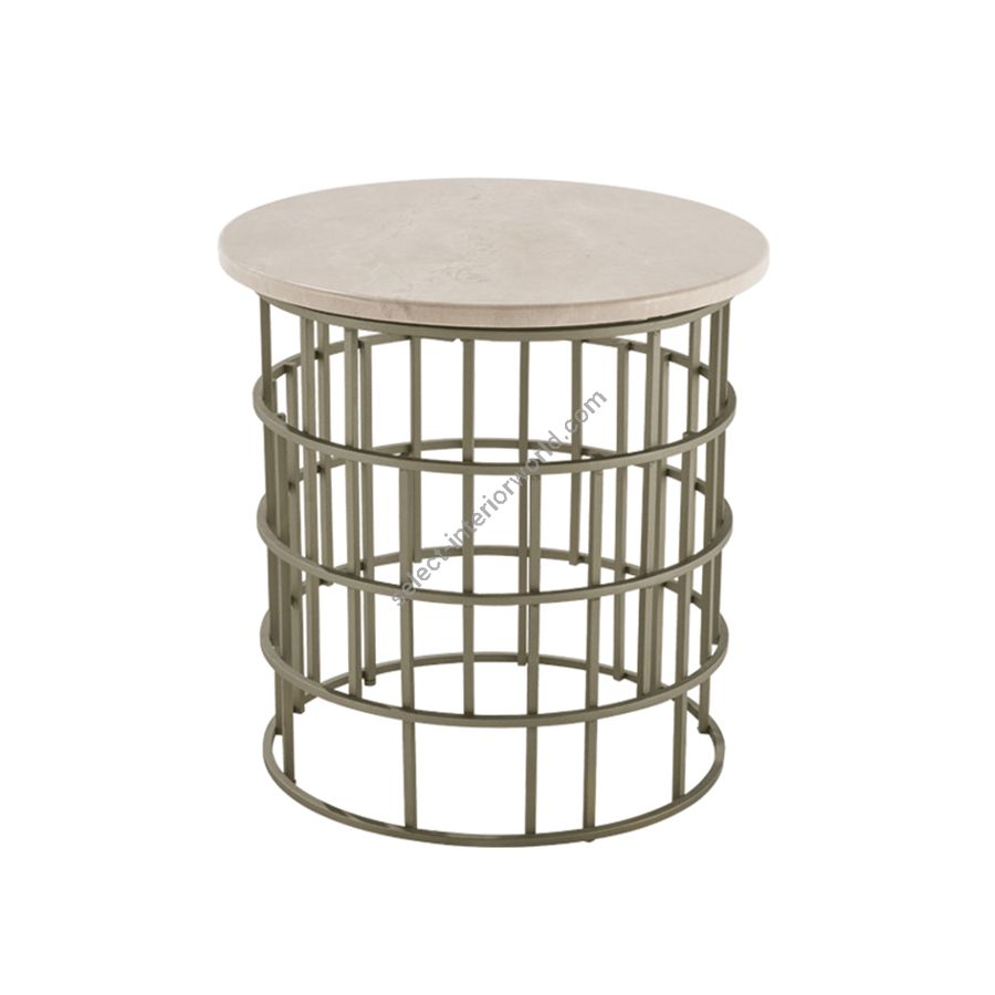 Bronze finish / Ivory Marble top