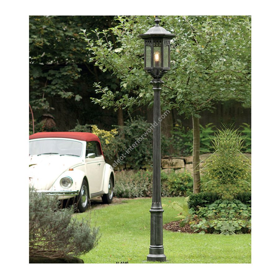 Iron nature finish, cm.: H 272 / inch.: 107"