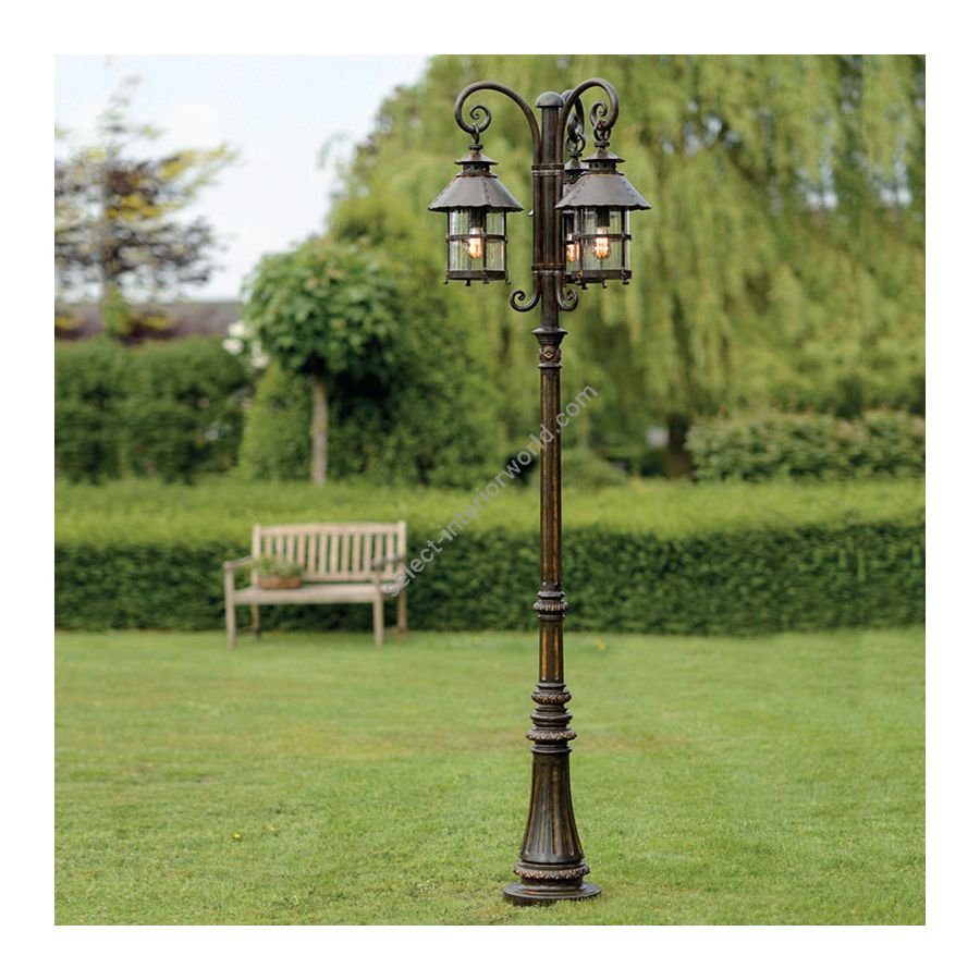 Terra finish, 3 lights (cm.: H 227 / inch: H 89.3")