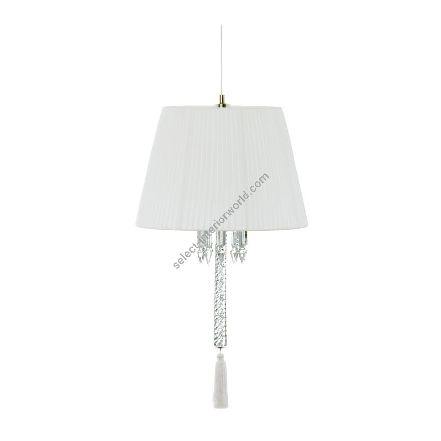 White Lampshade / Size: cm.: 62 x 36 x 36 / inch.: 24.41" x 14.17" x 14.17"