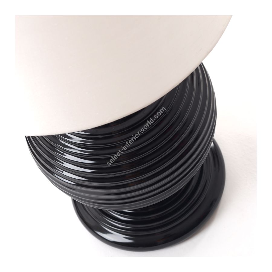 Shade: Arctic White; Base: black lacquer