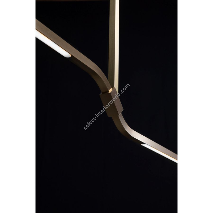 Shown in Satin Brass