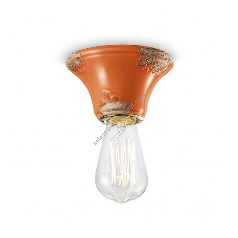 Orange (Vio) finish (cm.: 7.5 x 10 x 10 / inch.: 2.7" x 3.9" x 3.9")