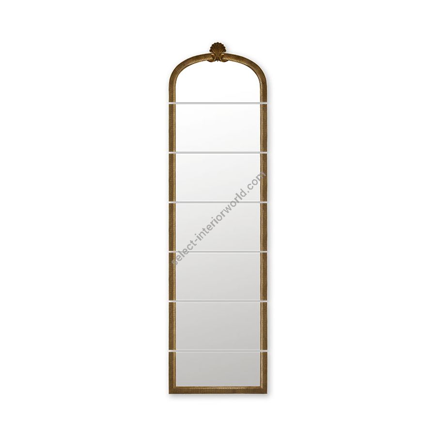 14th C. Gold finish, Unbevel glass type, cm.: H 445 x W 124 / inch.: H 175" x W 49" size