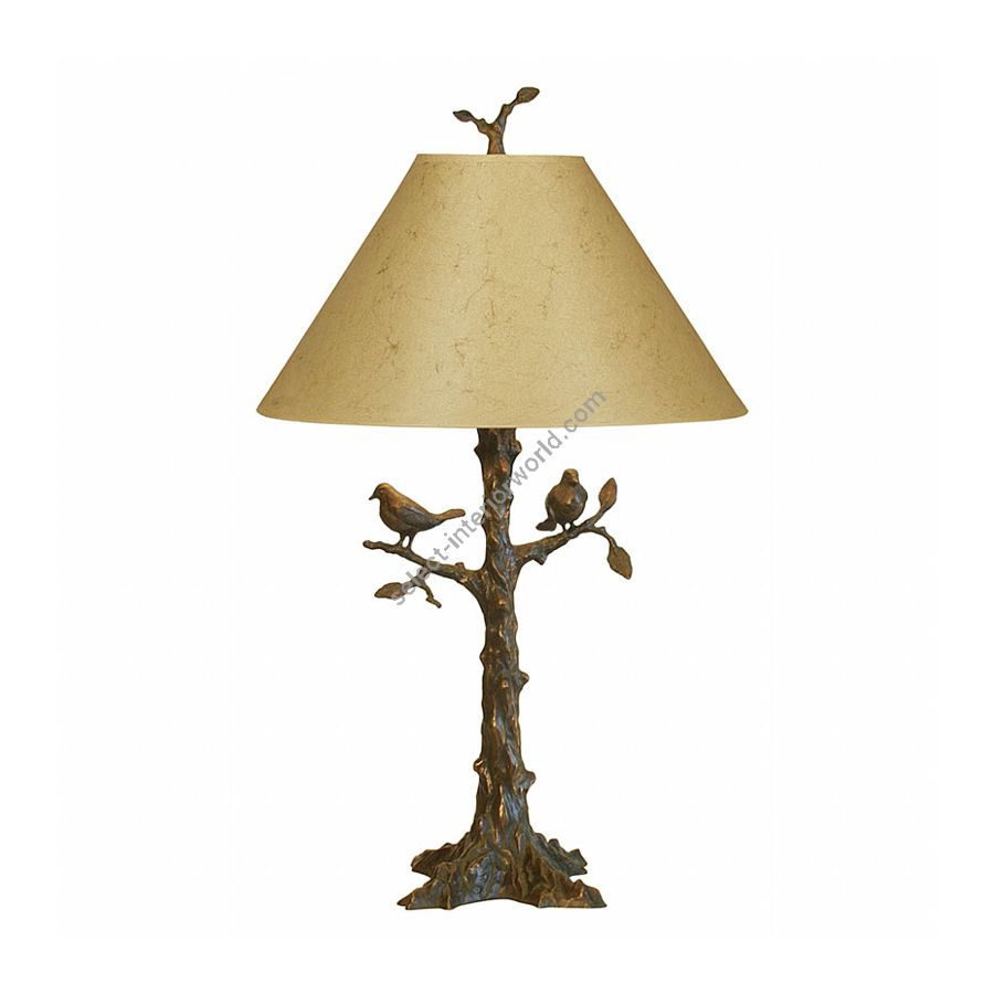 Green / Brown patina finish