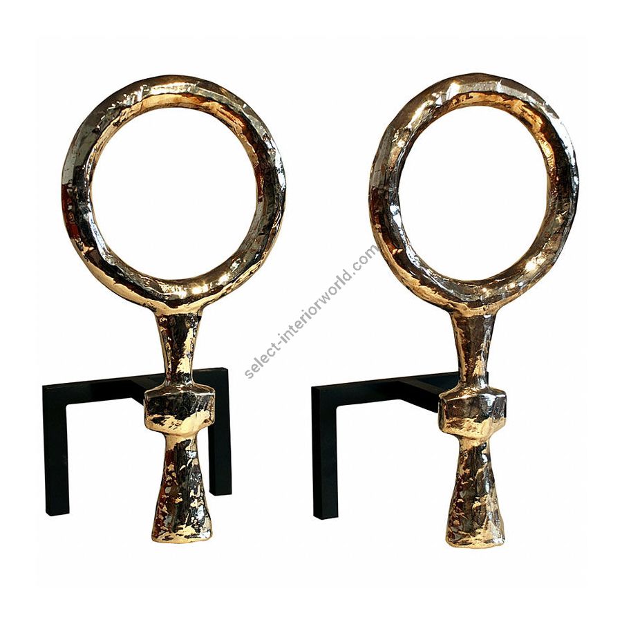 Polished bronze finish