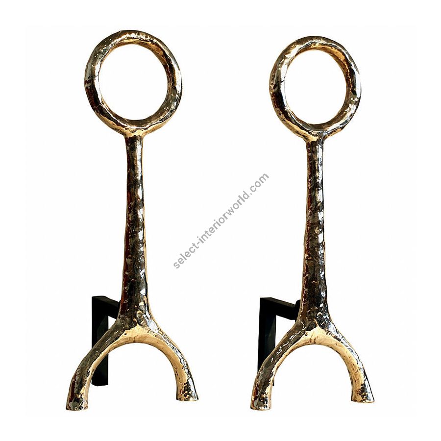 Polished bronze finish