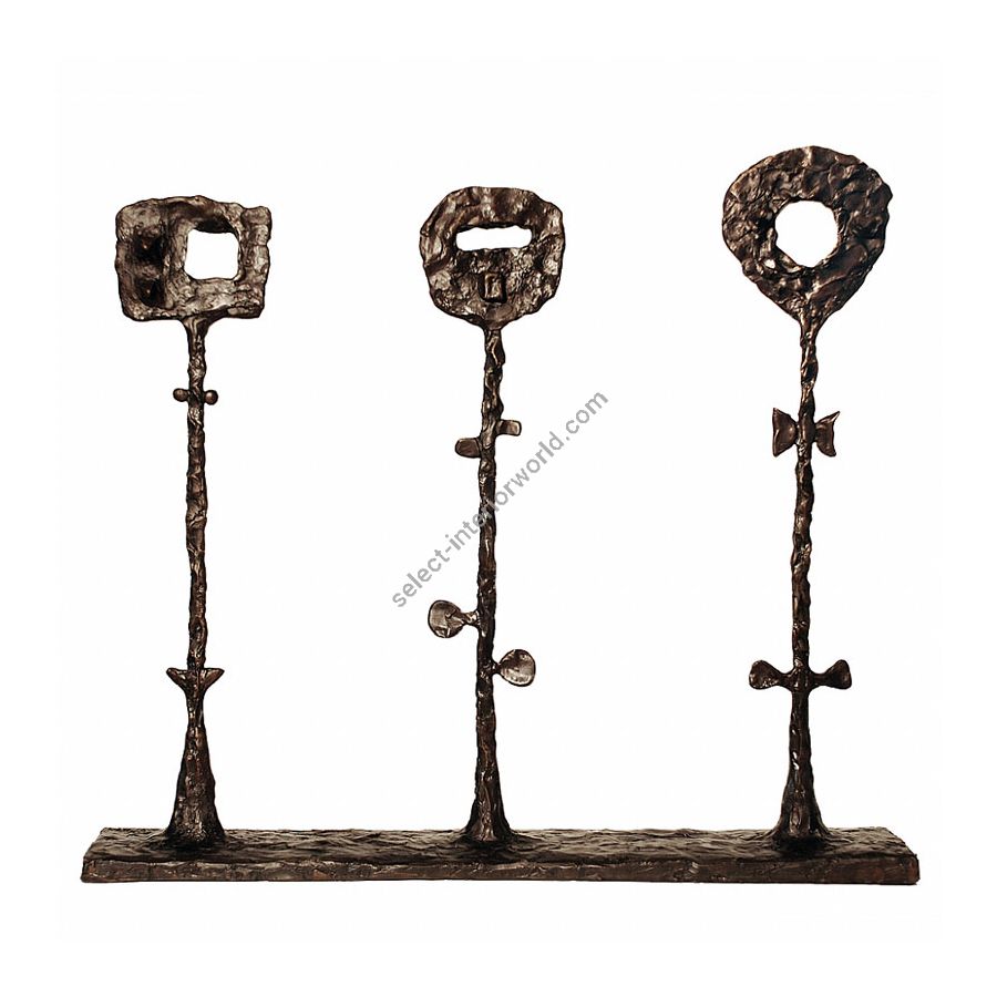 Black / Brown patina finish