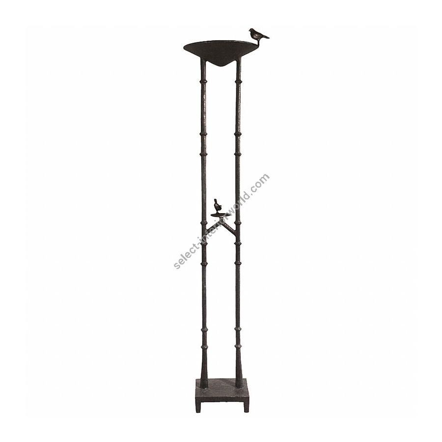 Natural patina finish / With two birds