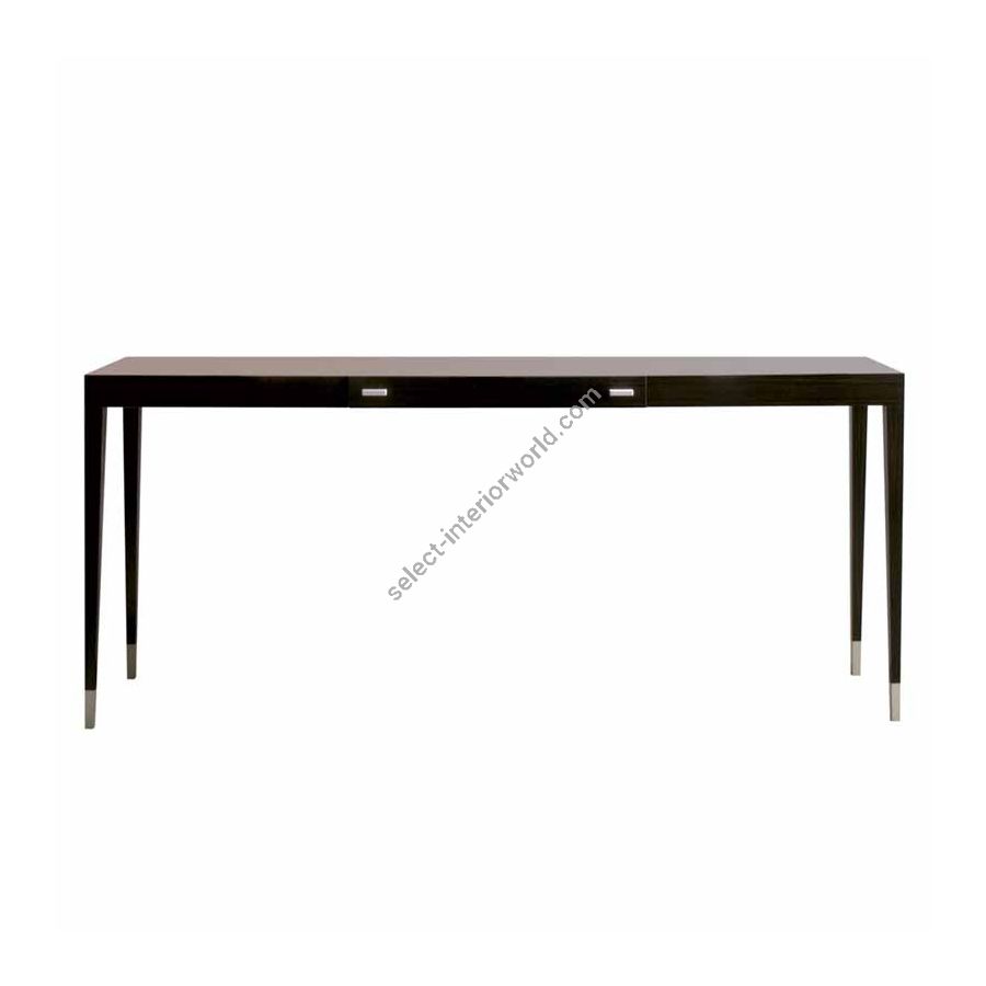 Finish Makassar Ebony, Top Makassar Ebony, ivory coloured handles & tips