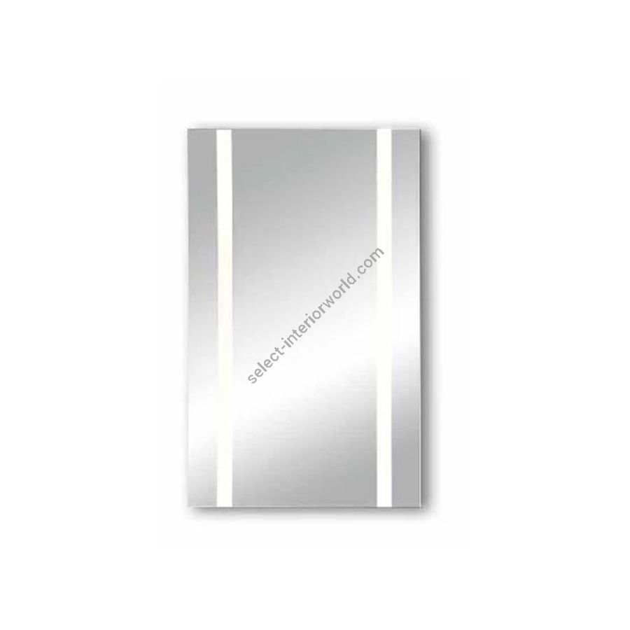 Mirror with LED lighted