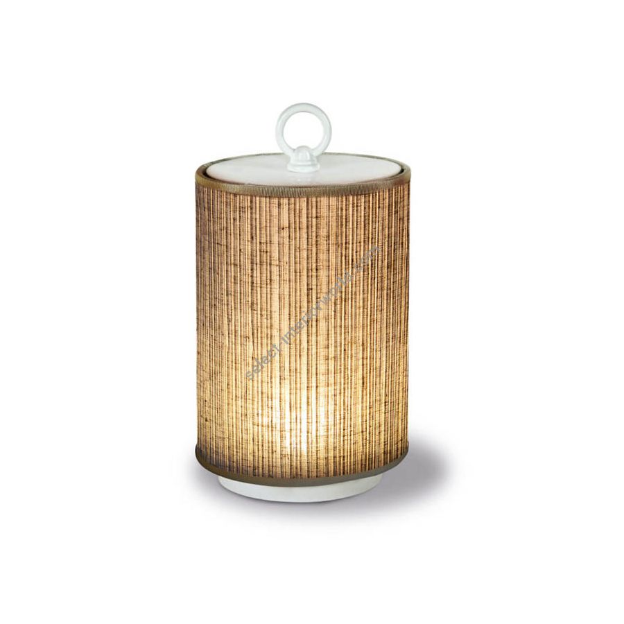 Greggio Plisado fabric lampshade