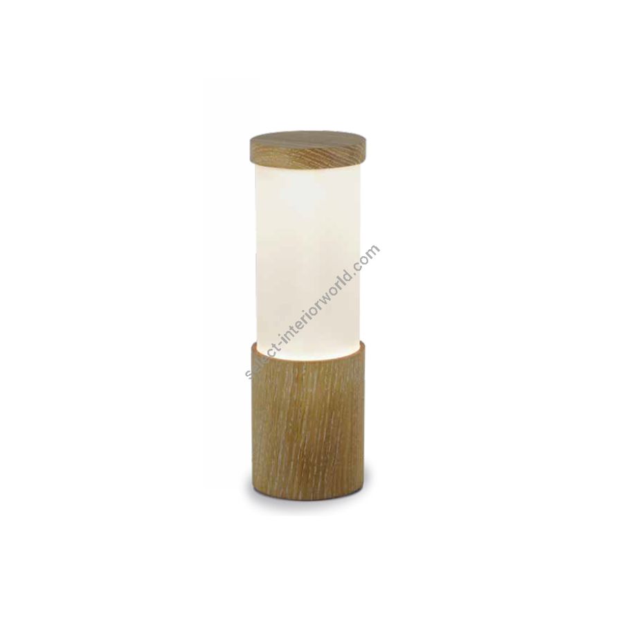 Cordless table lamp / Durmast finish