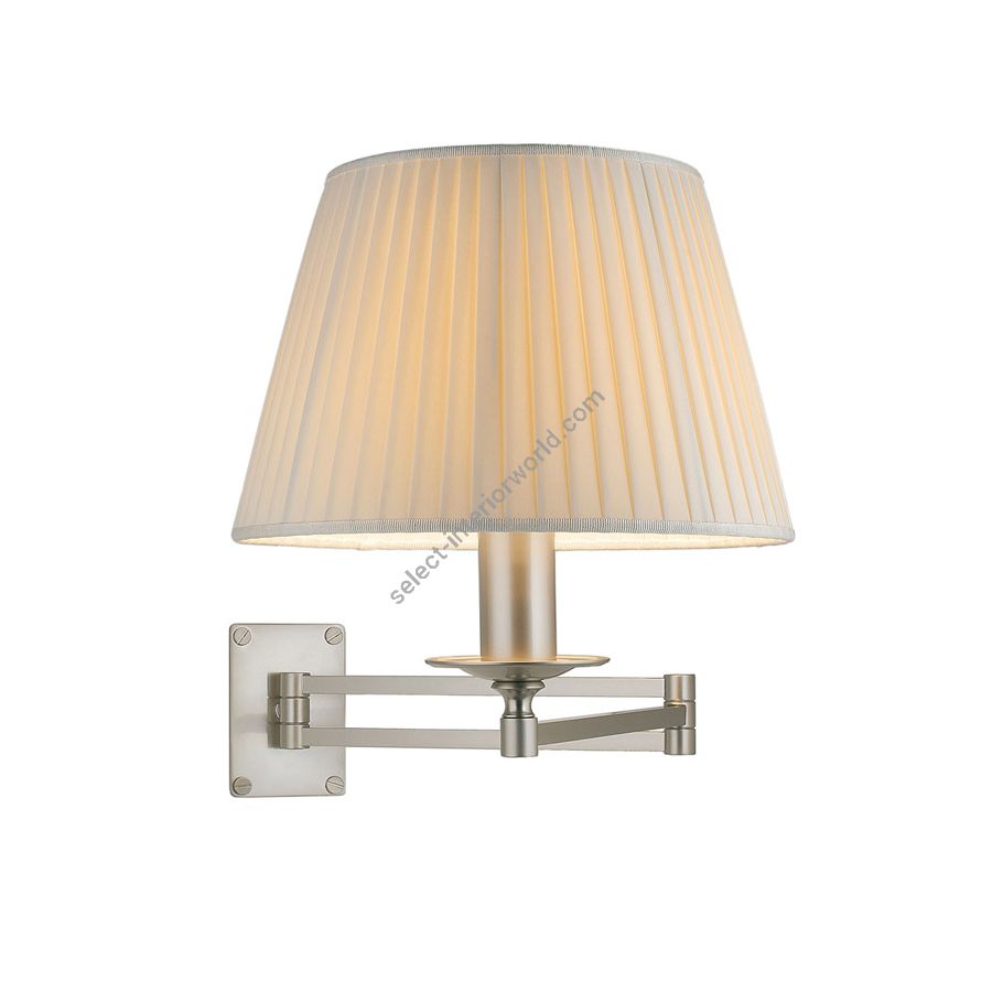 Satin nickel finish