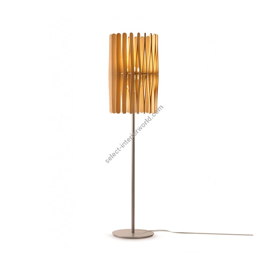 Floor lamp with 2 LED buld type