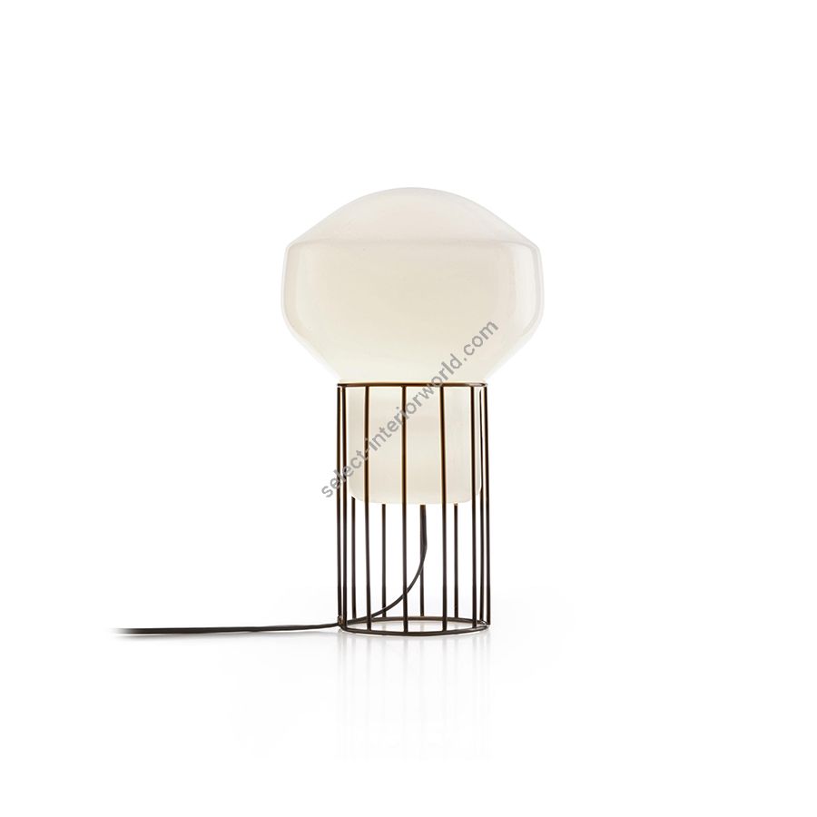 Black chrome finish, cm.: 37 x 23 x 23 / inch.: 14.5" x 9.05" x 9.05"