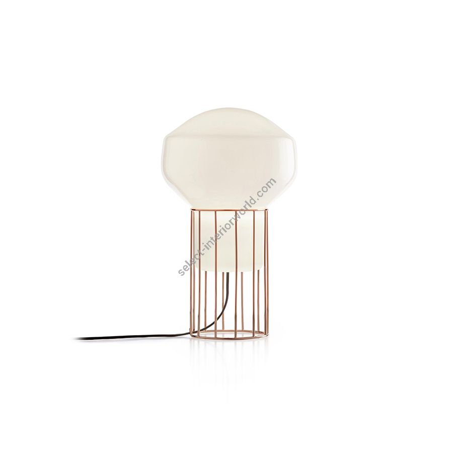 Copper finish, cm.: 37 x 23 x 23 / inch.: 14.5" x 9.05" x 9.05"