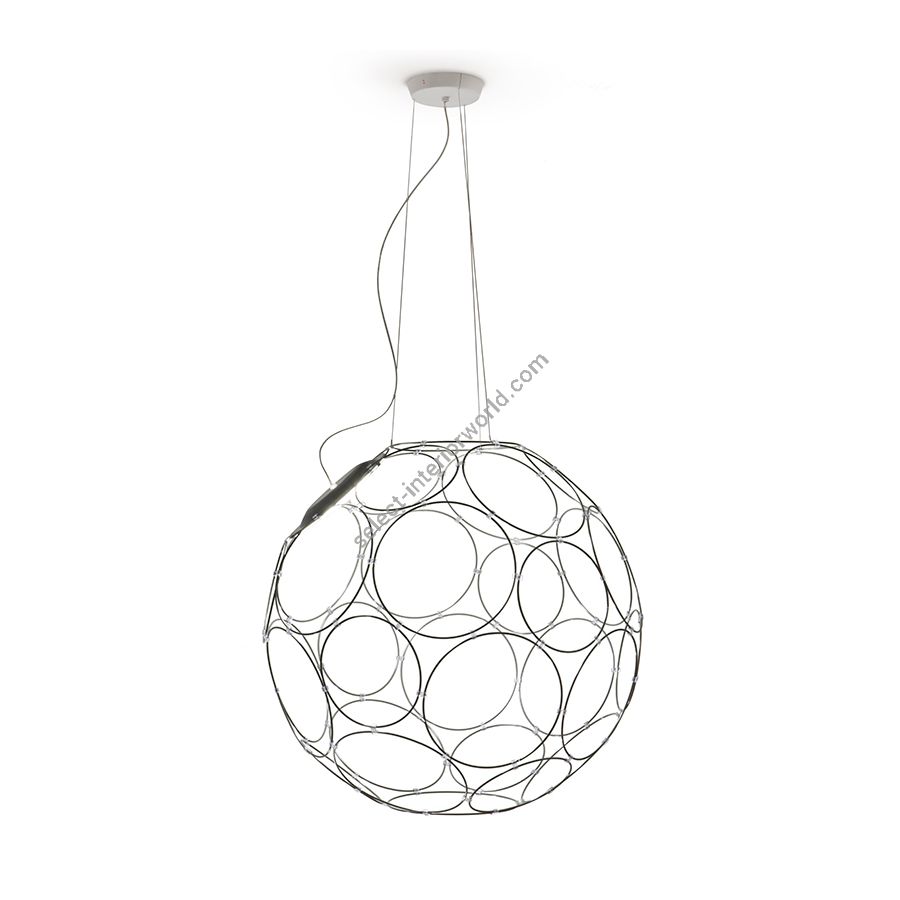 Anthracite finish, cm.: 65 x 67 x 67 / inch.: 25.6" x 26.4" x 26.4"