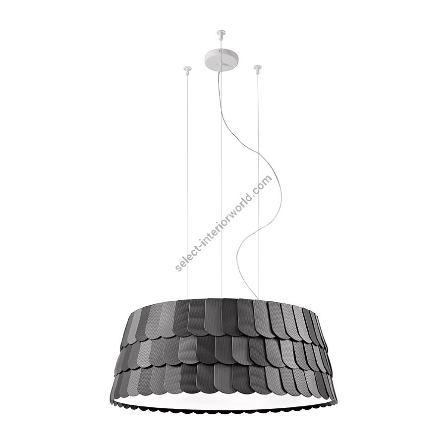 Anthracite finish, cm.: 32 x 79 x 79 / inch.: 12.6" x 31.1" x 31.1"