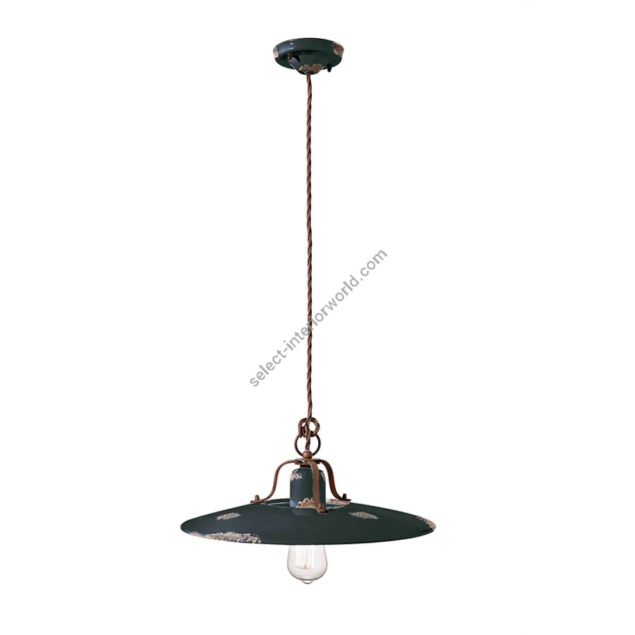 Black (Vin) finish (cm.: W 40 x D 40 / inch.: W 15.7" x D 15.7")