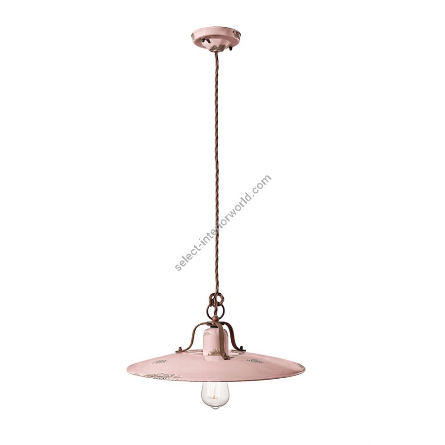 White (Vib) finish (cm.: W 40 x D 40 / inch.: W 15.7" x D 15.7")