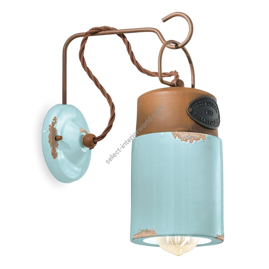 Light blue (Via) finish