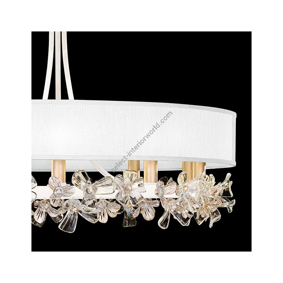 White Gesso / White Fabric Shades 915240-31