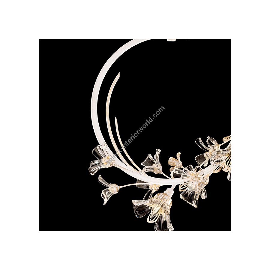 White Gesso Finish / RSF Linear Pendant 918140-3