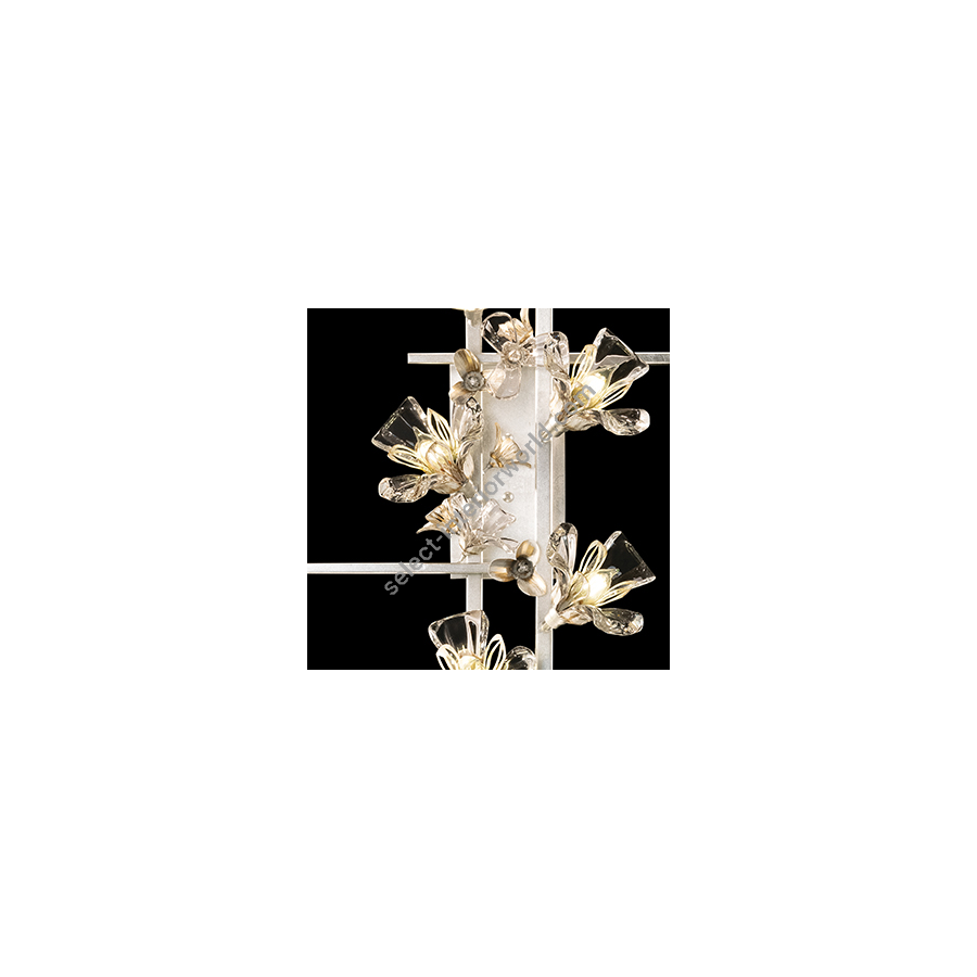 Silver Leaf Finish / LSF Wall Sconce 918850-1