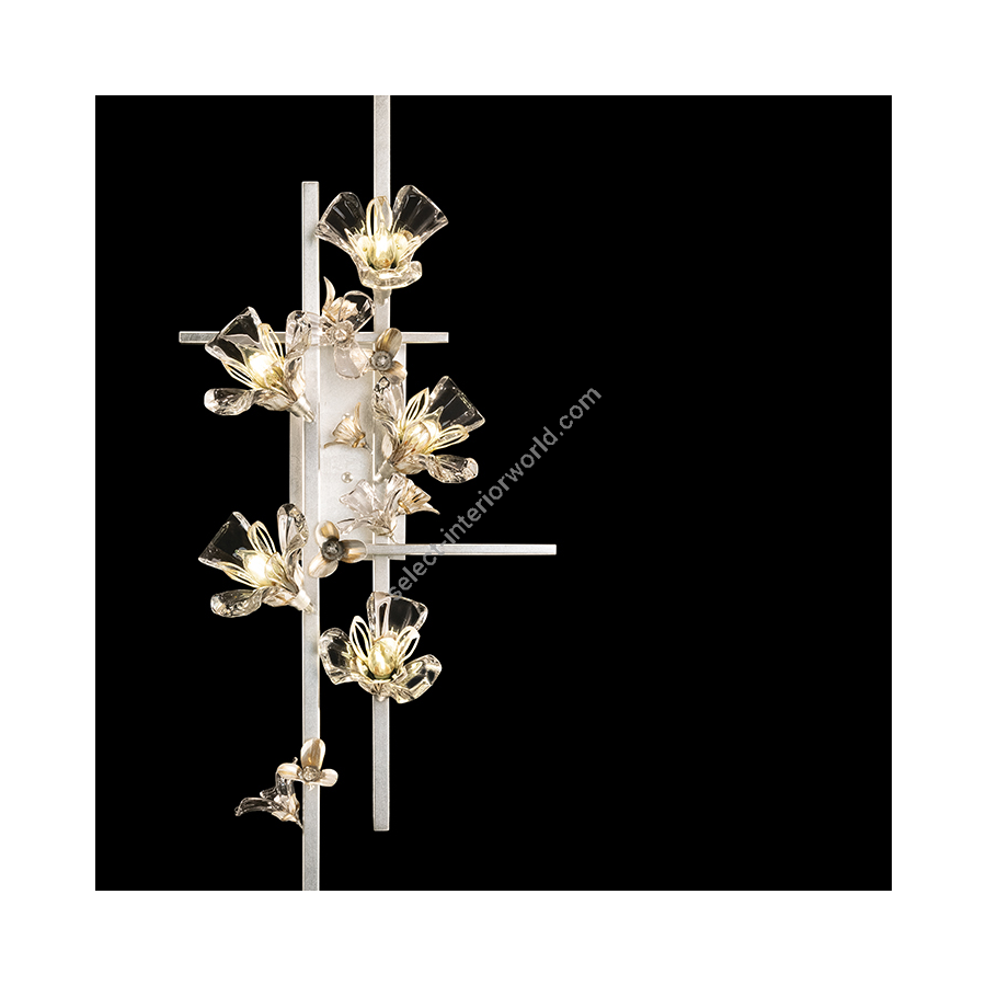 Silver Leaf Finish / RSF Wall Sconce 919350-1