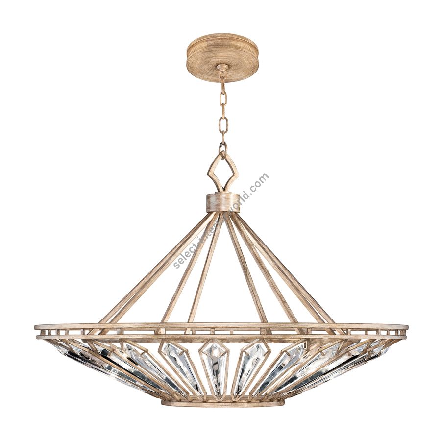 Washed pale gold finish