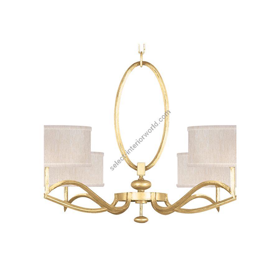 Gold Leaf / Champagne Fabric Shades - 771740-33