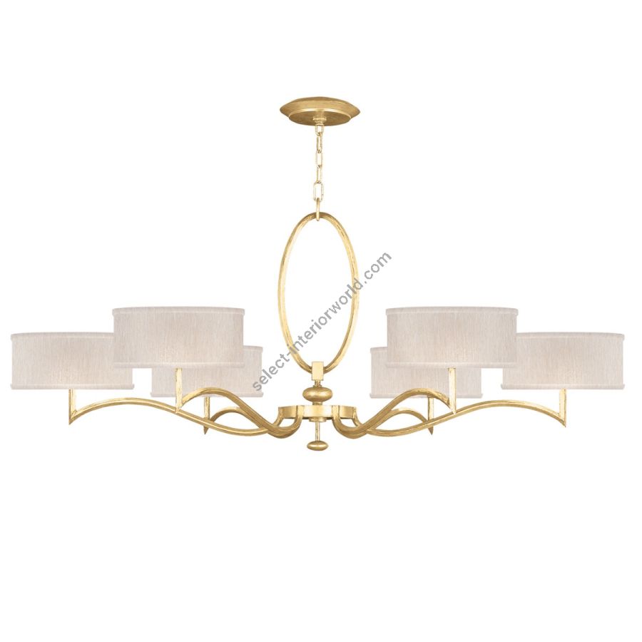 Gold Leaf / Champagne Fabric Shades - 771740-33