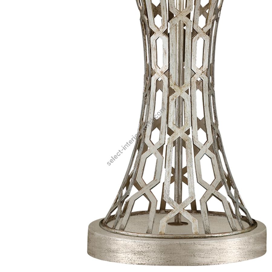 Silver / White Linen Shades - 784910