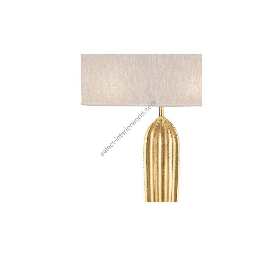 Gold Leaf / Champagne Fabric Shade - 792915-33