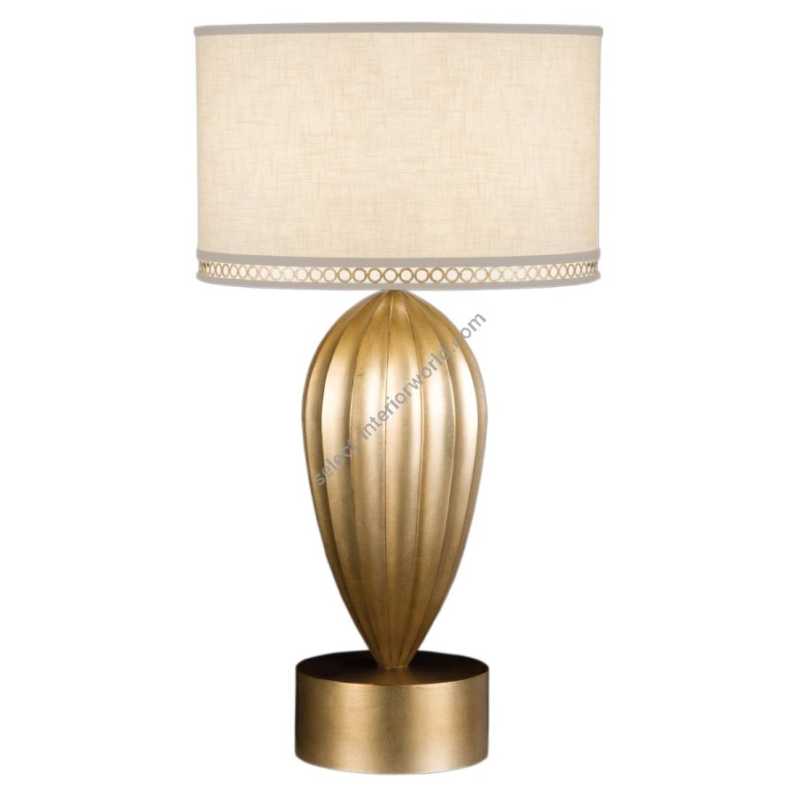 Gold / White Linen Shade - 793110-2