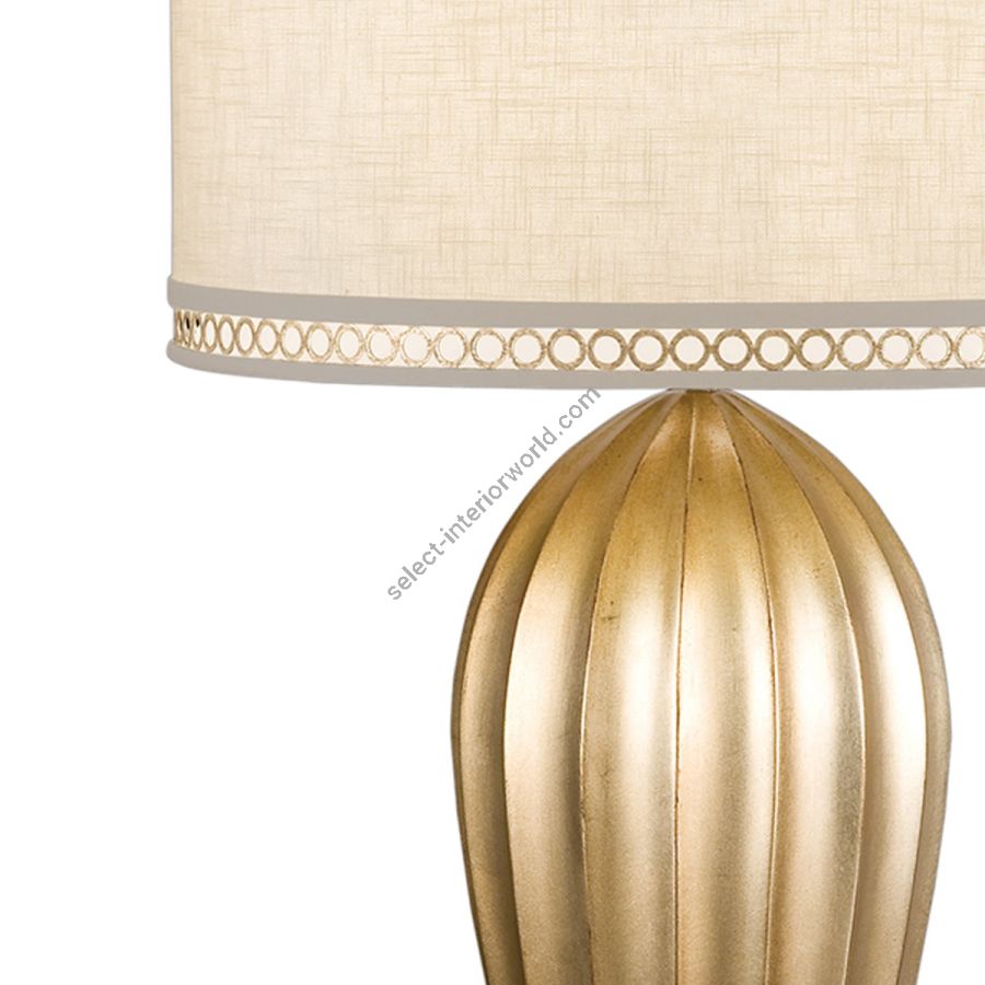 Gold / White Linen Shade - 793110-2