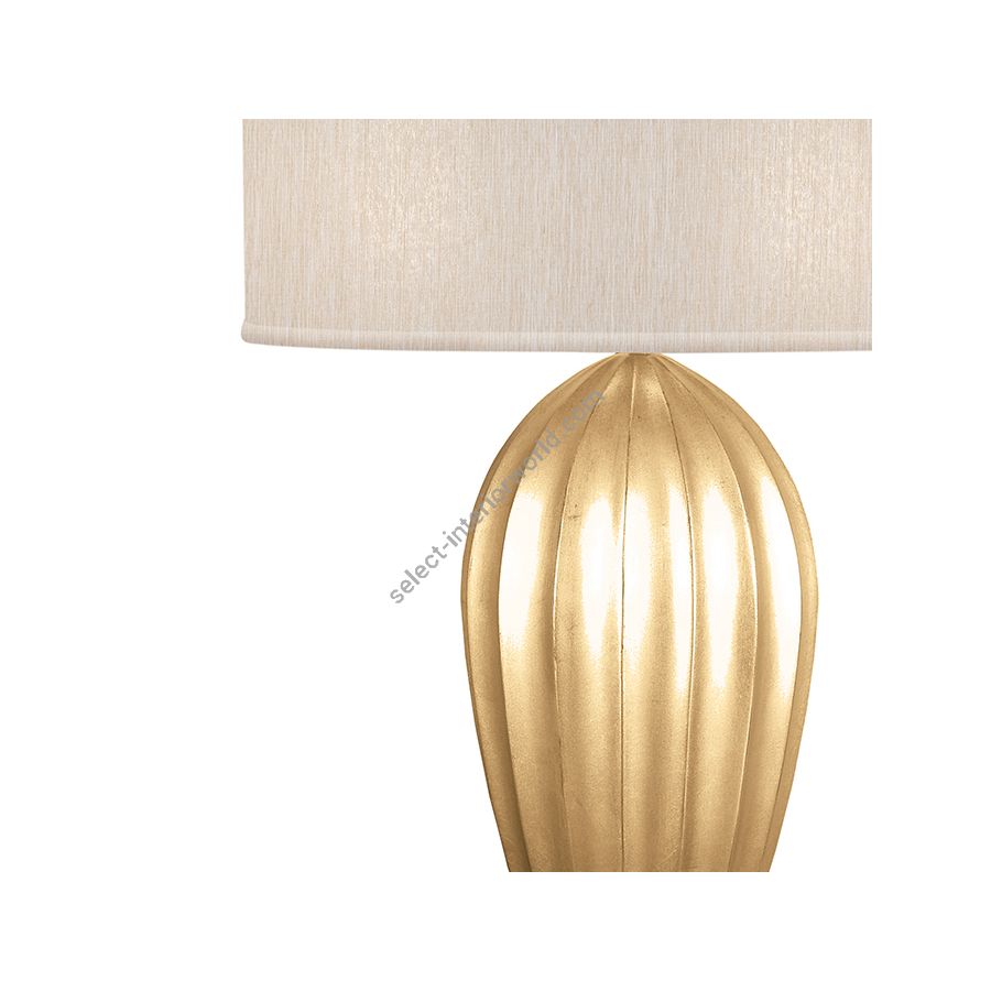 Gold Leaf / Champagne Fabric Shade - 793110-33