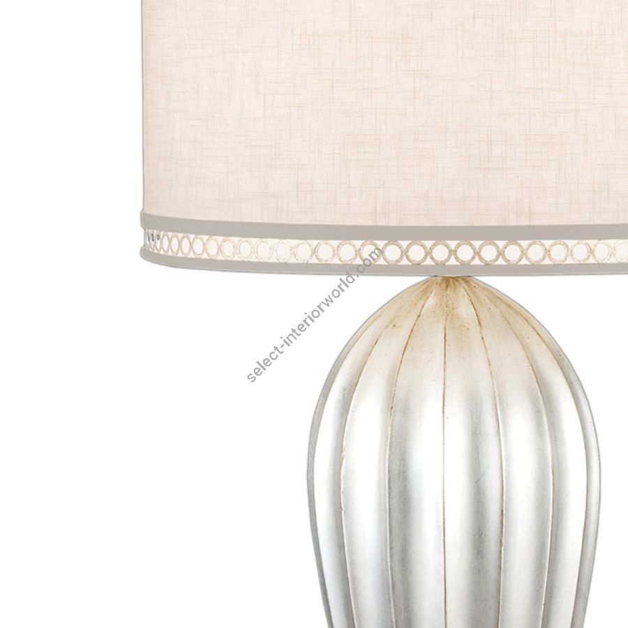 Silver / White Linen Shade - 793110